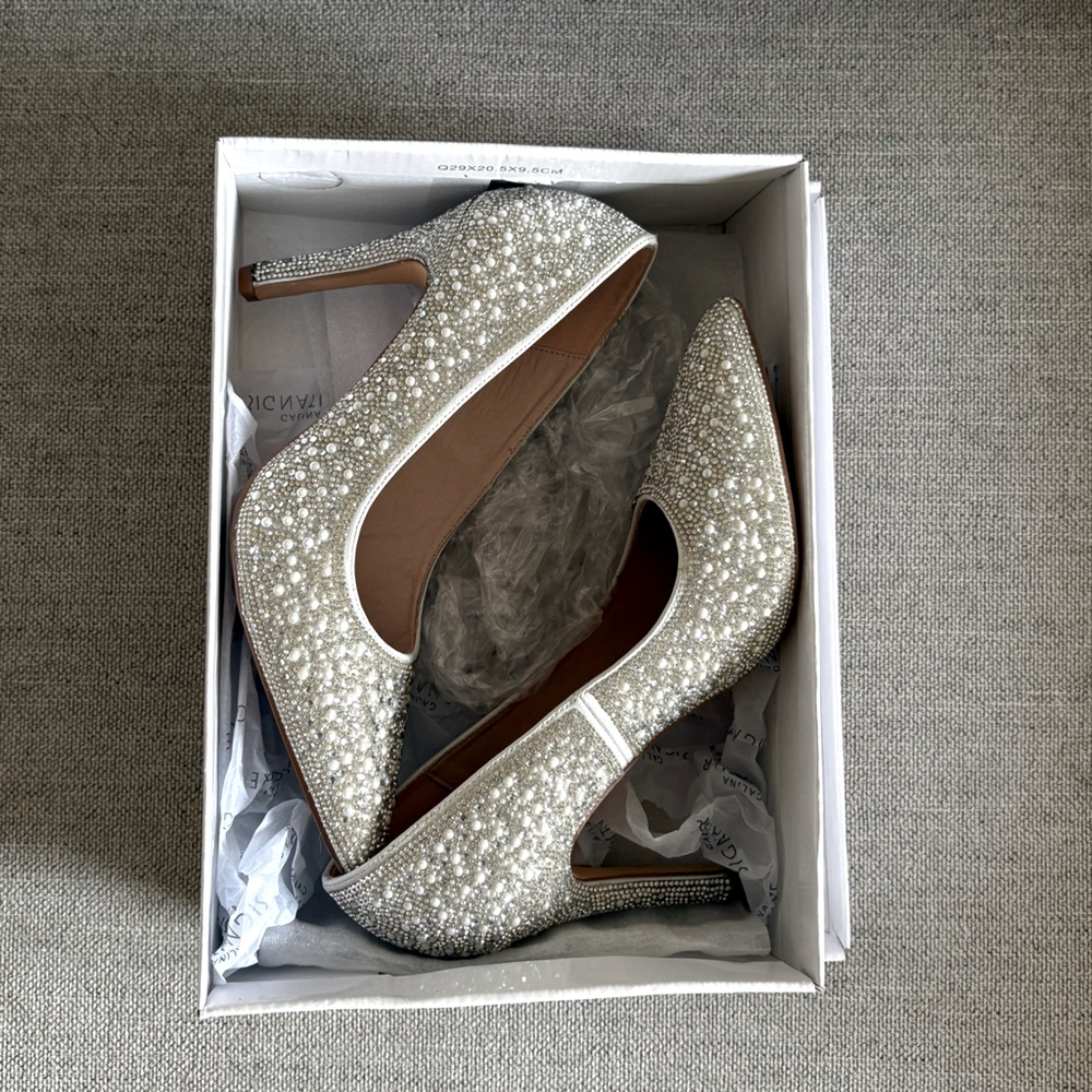 David’s bridal Galina Signature heels